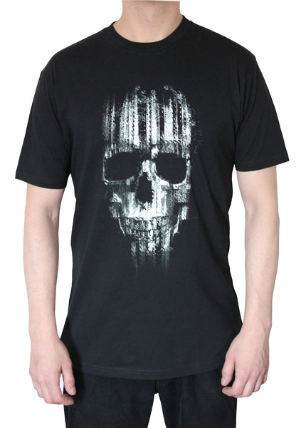 DIGI SKULL T-Shirt - Black