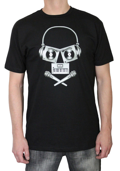 Dj Skull T-Shirt - Black