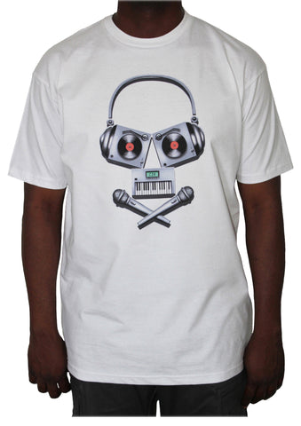 DJ SKULL T-Shirt - White